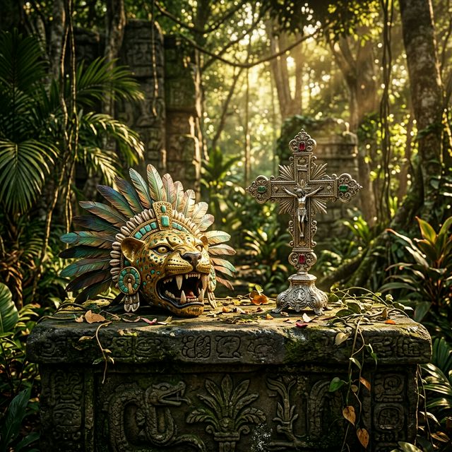 Ilustración de La historia de los apellidos indígenas en México y Perú tras la conquista