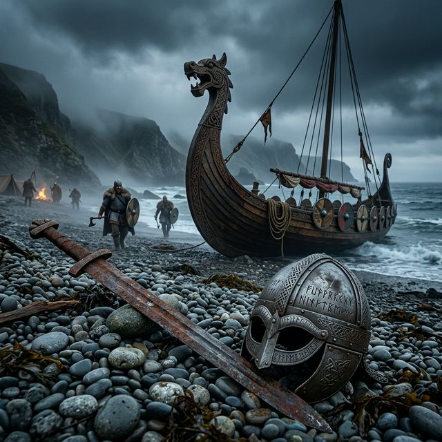 Ilustración de ¿Qué apellidos ingleses tienen origen vikingo o normando?